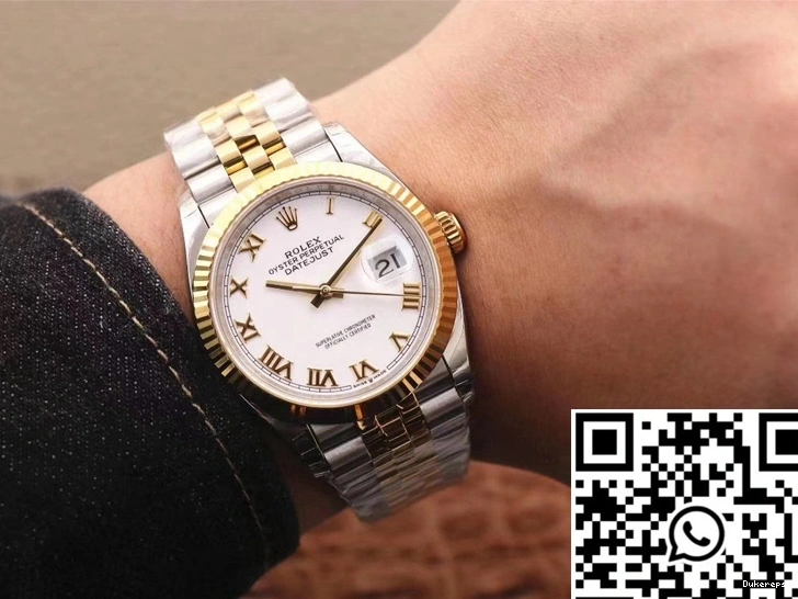 Factory Dial Rolex EW White M126233-0029 Datejust 0120